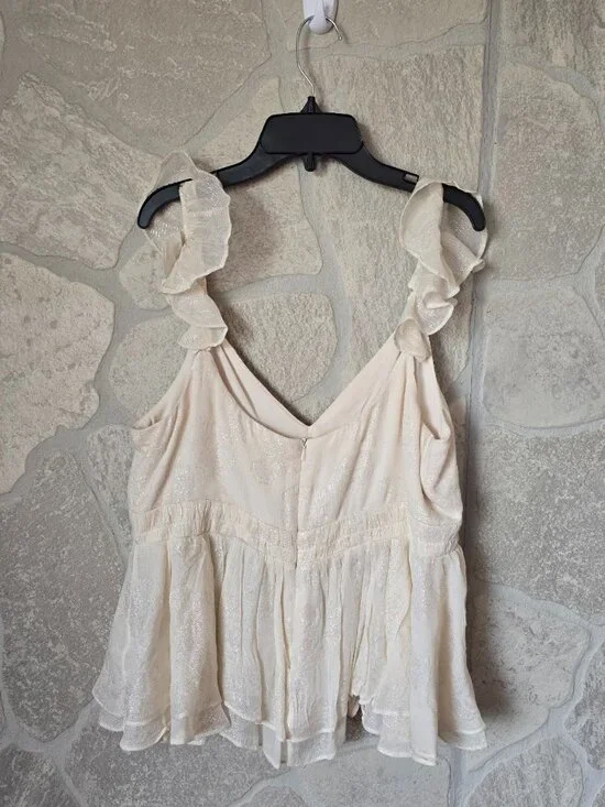 Parker Arlet Ruffle Babydoll Camisole - Picture 3 of 11